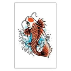 Tatuering 'Koi'