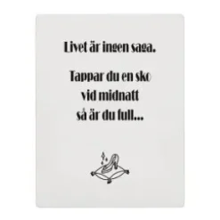 Tavla - Livet är ingen saga