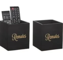 Trälåda - Remotes (Svart)
