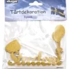 Tårtdekoration "Student" 5-pack