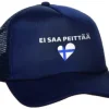 Trucker keps - EI SAA PEITTÄÄ (Marinblå)