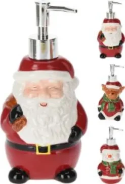 Tvålpump med jultema (Ren)