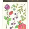 UV-tatueringar Blommor