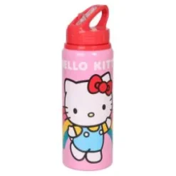 Vattenflaska i aluminium Hello Kitty