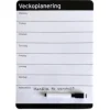 Veckoplanering magnetisk