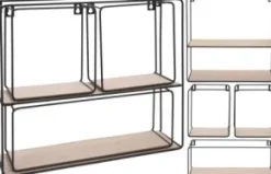 Vägghyllor 4-pack