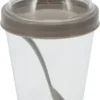 Yoghurtmugg med sked (Grå)
